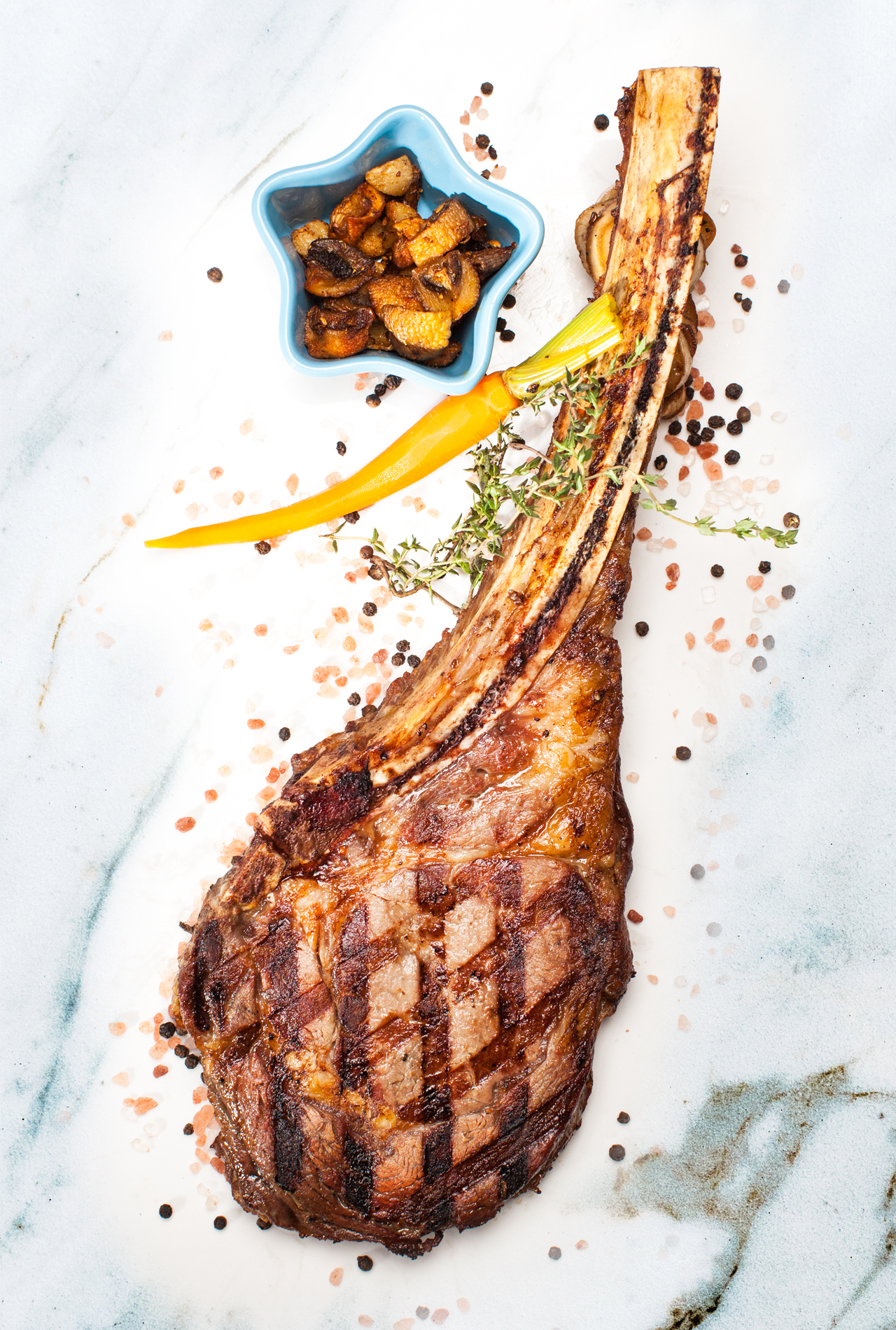 时光魔力，上海黄浦食臻牛排餐厅设计解读-18