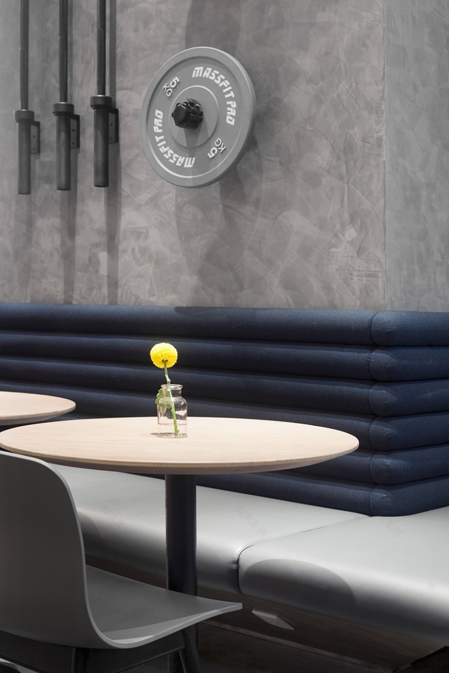 深圳 “ GAGA鲜语 ” 运动健身餐厅 协调亚洲设计-19