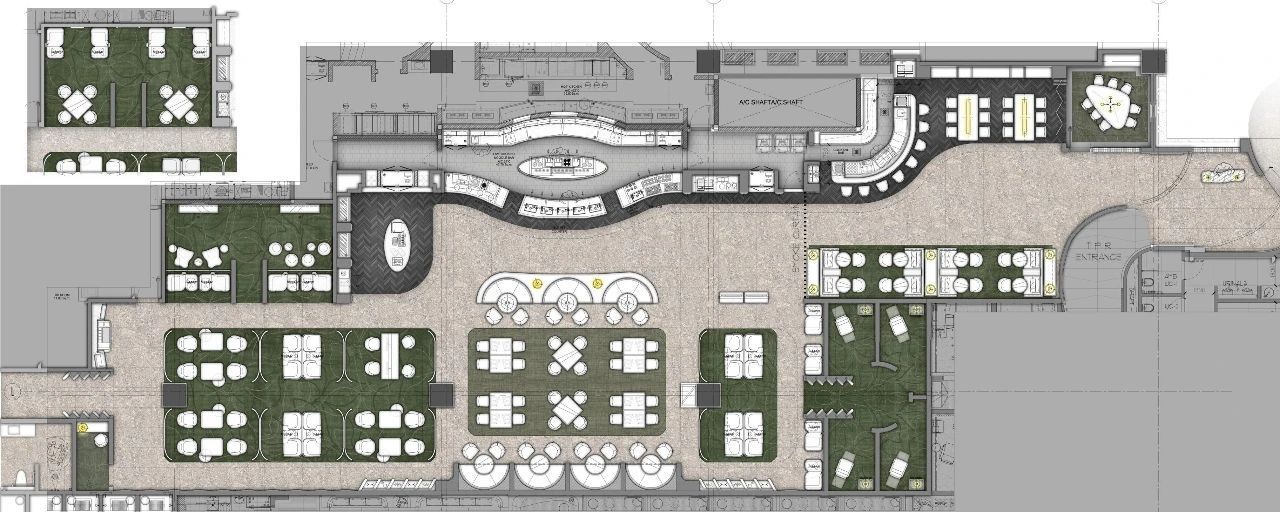 新加坡航空樟宜机场休息室丨HBA-46