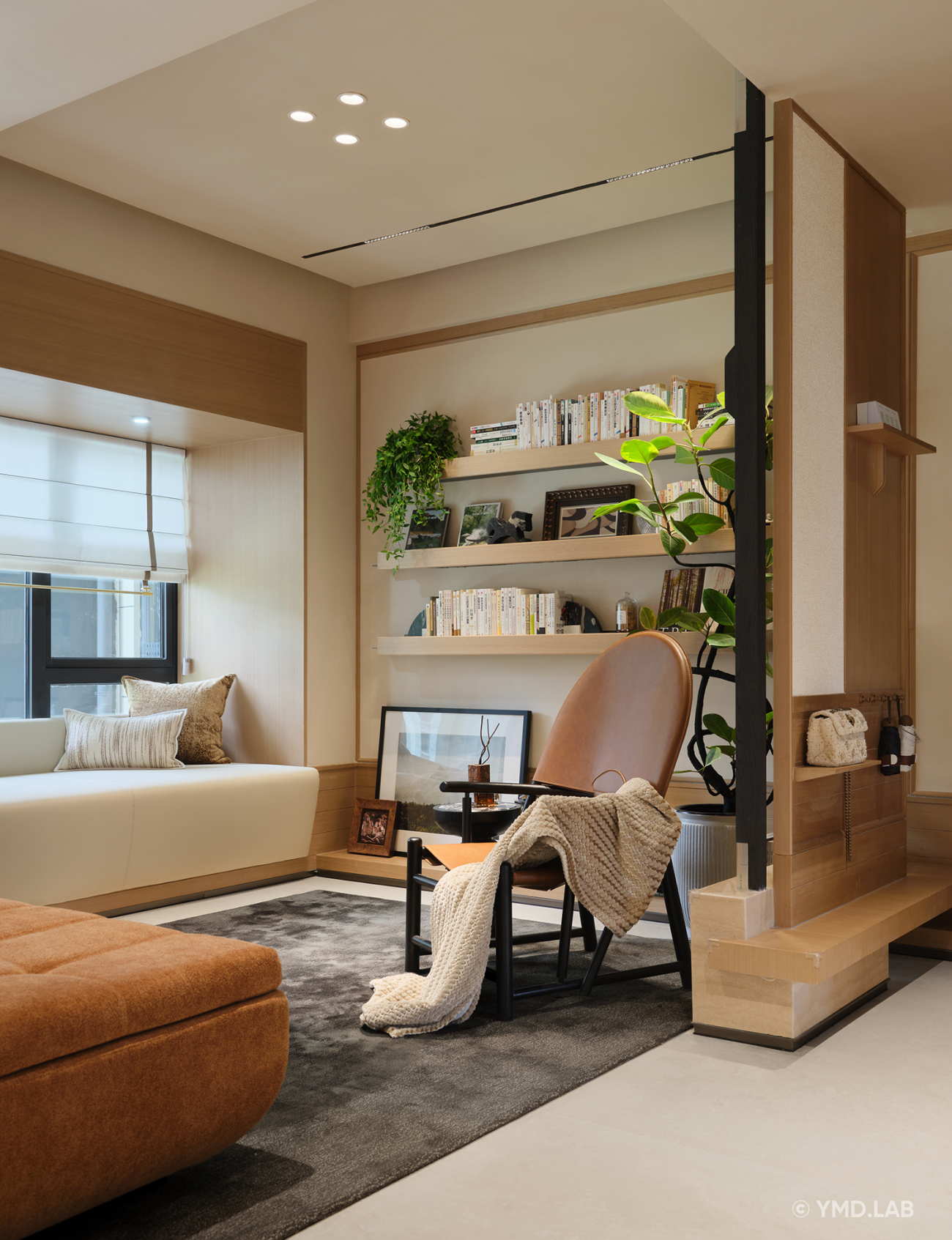 岳蒙设计 | 粤东润溪花园样板间-18