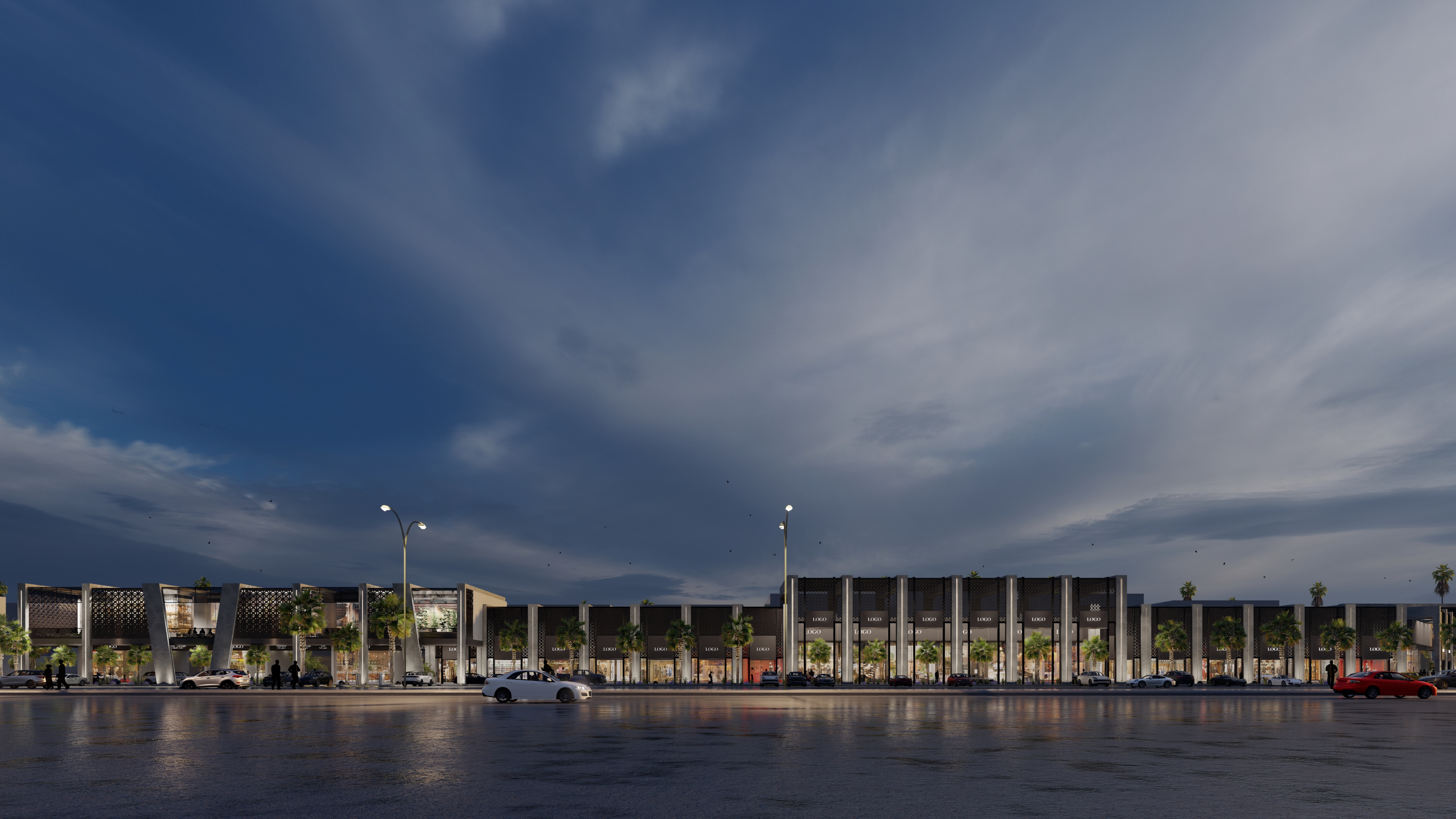 Strip Mall in Riyadh Saudi Arabia-5