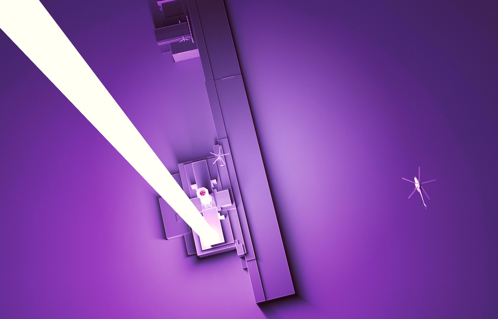 Atomic Aurora. 3d composition-1