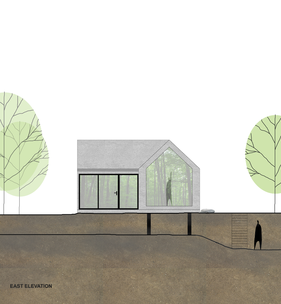 越南北部山区轻质森林小屋-55