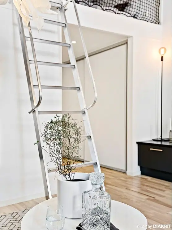 巧妙设计 | 公寓卧室变空中阁楼-15