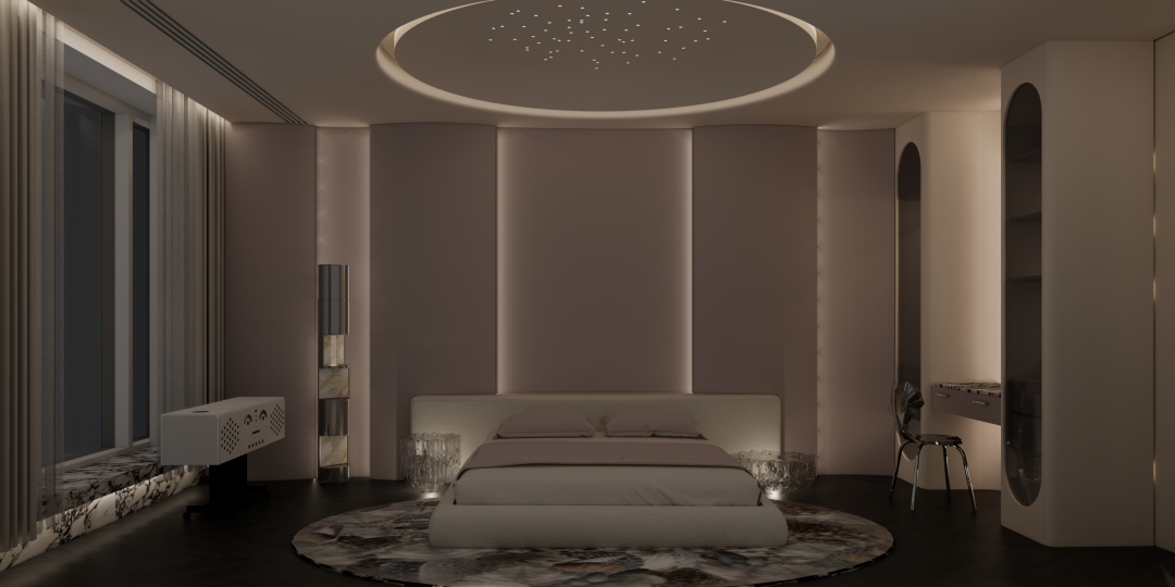 晨暮粉彩 · 西派城奢雅室内设计丨奇点上宅-67