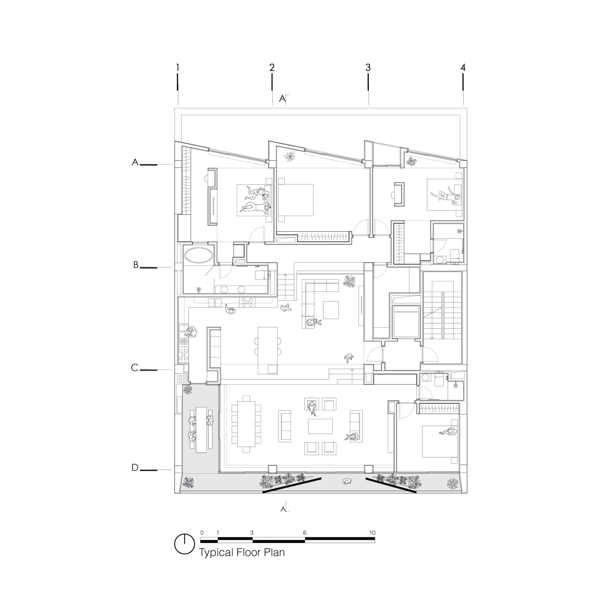 146 号住宅楼丨伊朗丨Pragmatica 建筑设计工作室-41