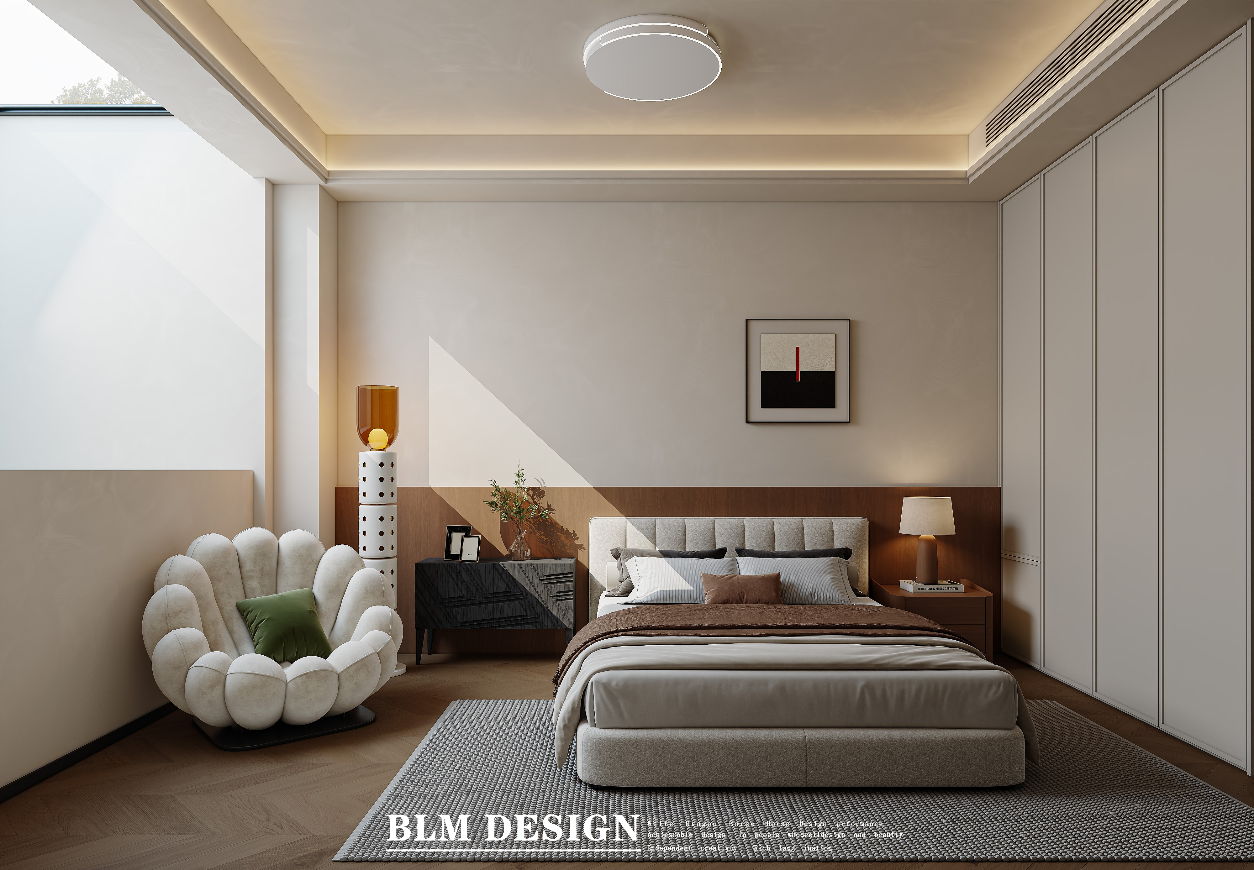 白龙马家装效果图案例-3