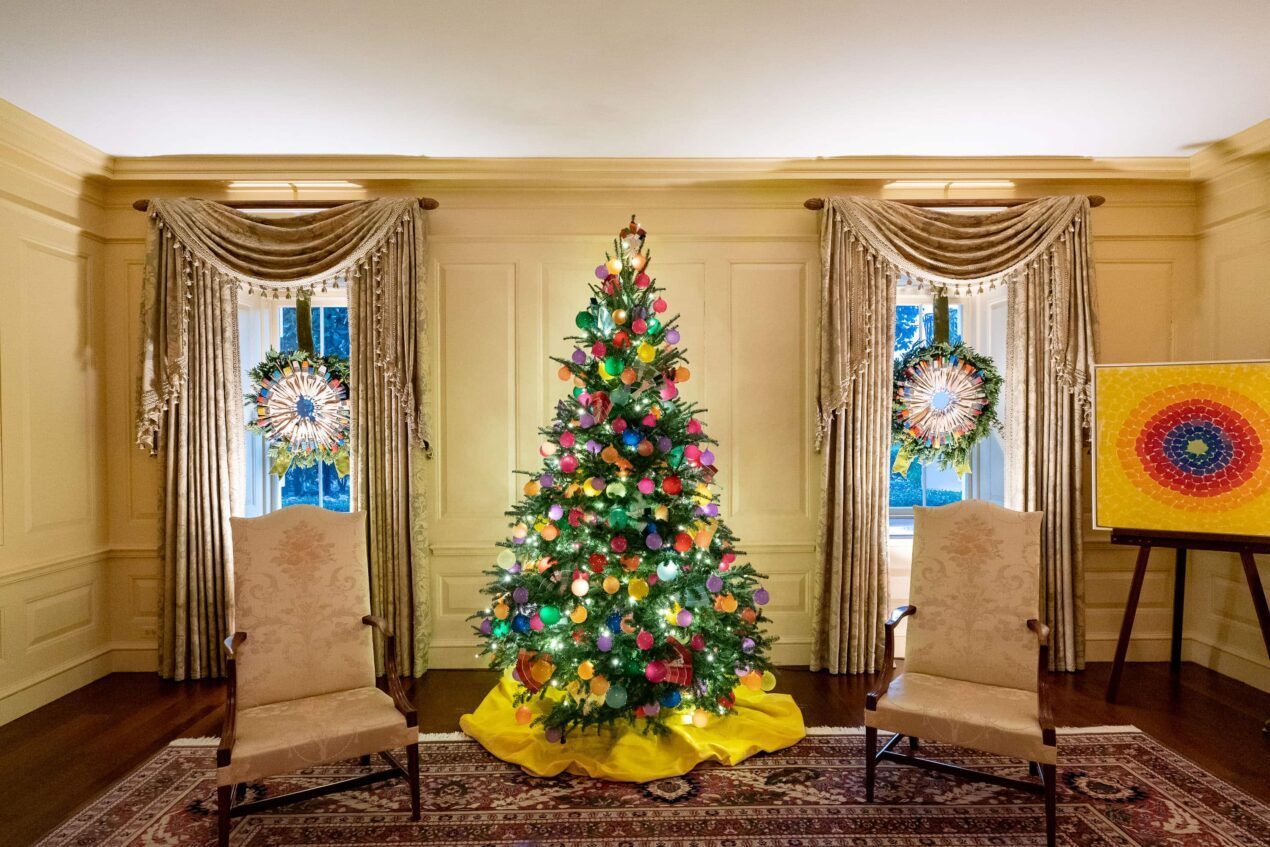 2021年白宫圣诞装饰丨美国-14