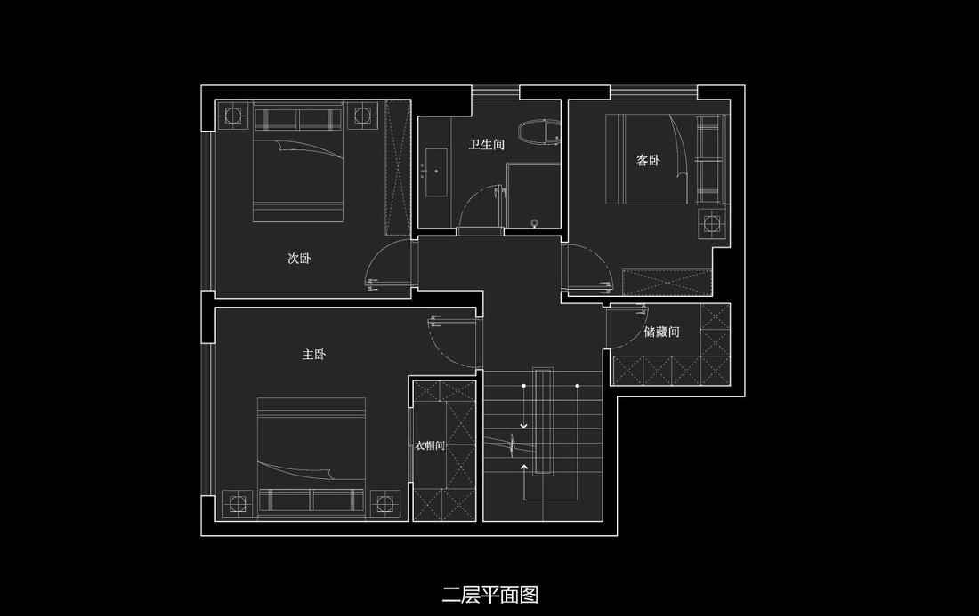极简温暖的空中别墅设计-2