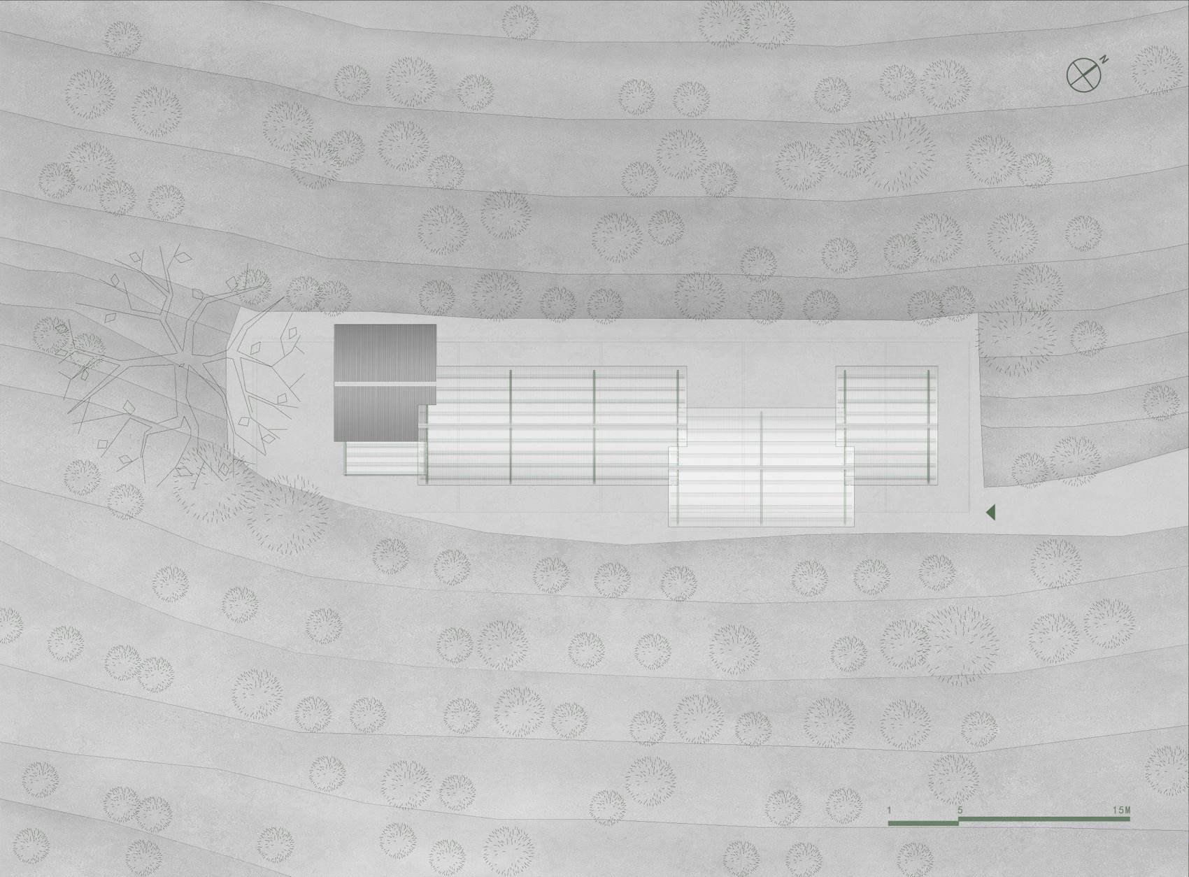 云南保山田田庄园咖啡晒场丨中国保山丨边缘计划建筑工作室-61
