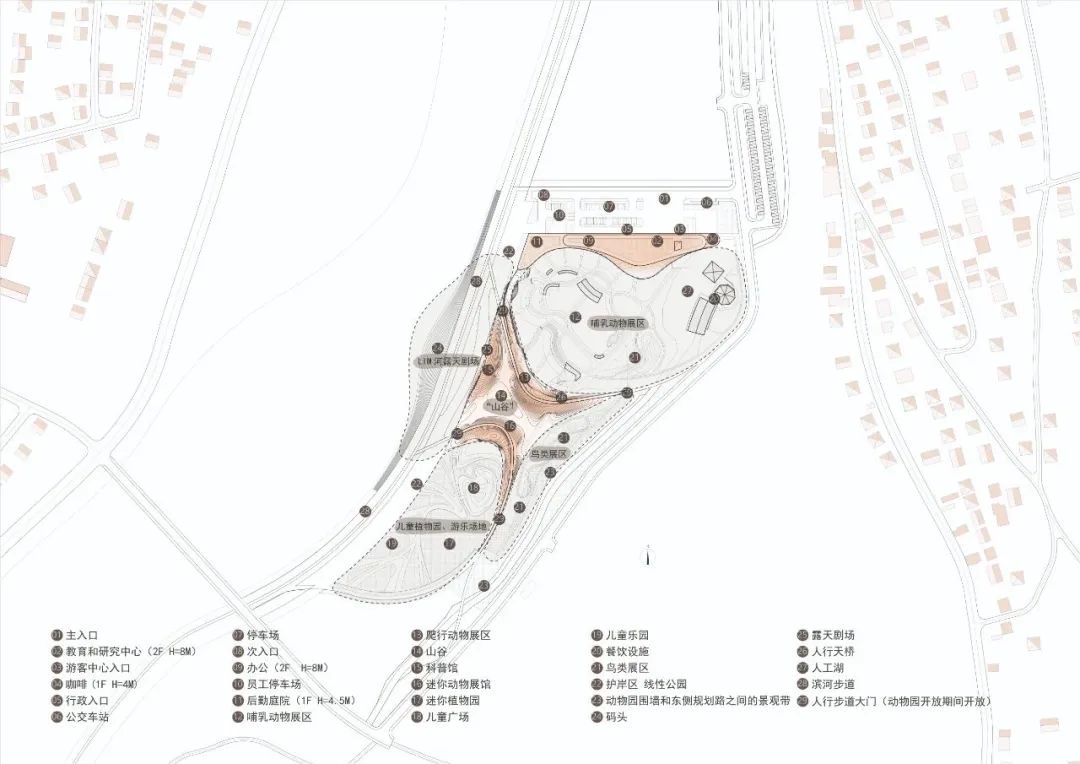 黑山贝拉内市“连接之谷”动物园丨砣·建筑工作室-25