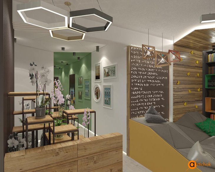 Artichok 民族风室内设计（基辅 penthouse 案例）丨乌克兰基辅-18