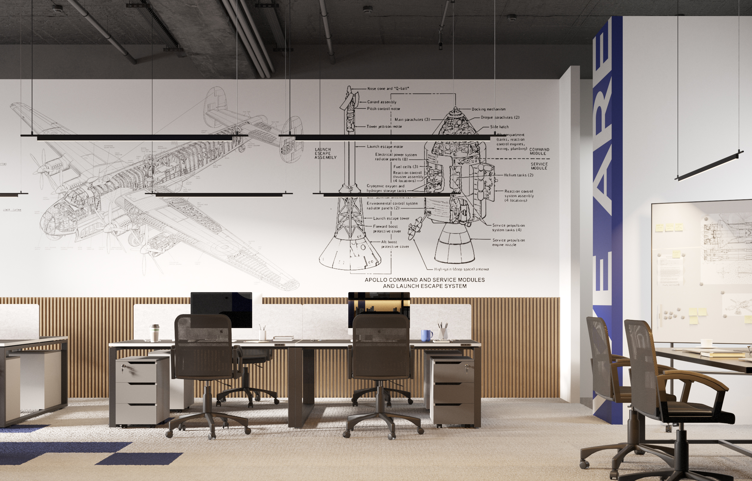 办公室·01，2022丨SEVER DESIGN & PANDA DESIGN-8