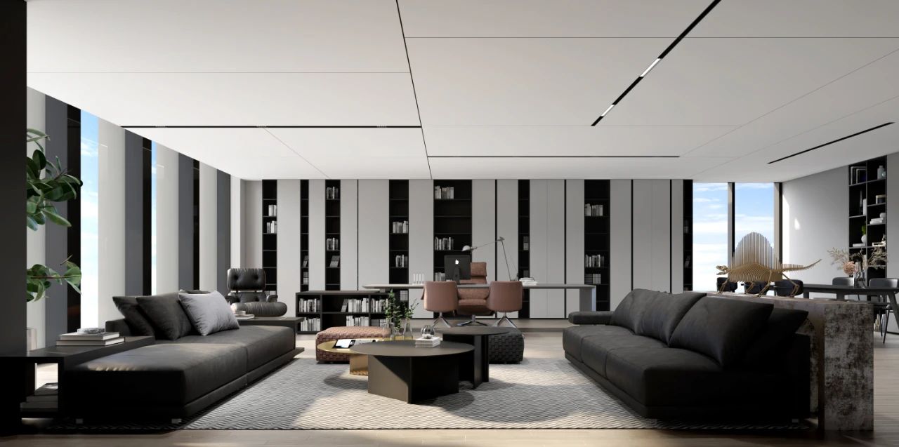 杭州现代企业办公空间设计丨中国杭州丨大麦设计-34