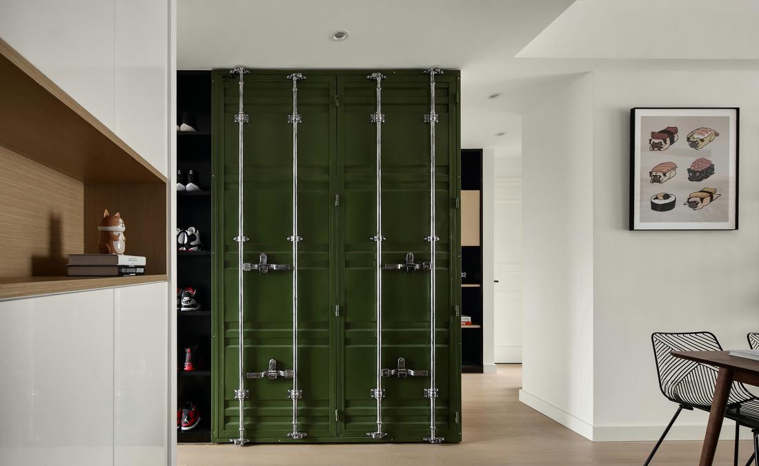 集装箱式鞋柜设计,打造个性北欧空间-18