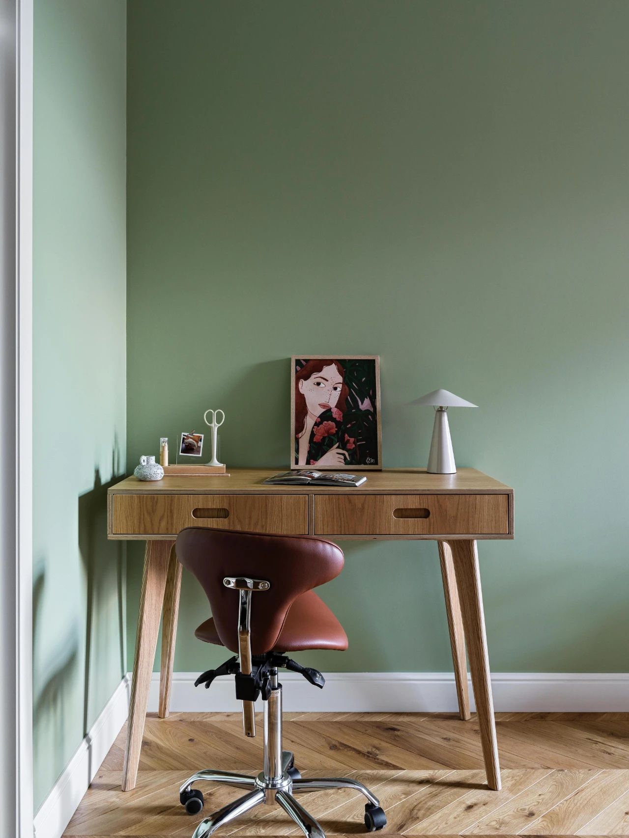 女孩的 68㎡复古优雅公寓设计-16