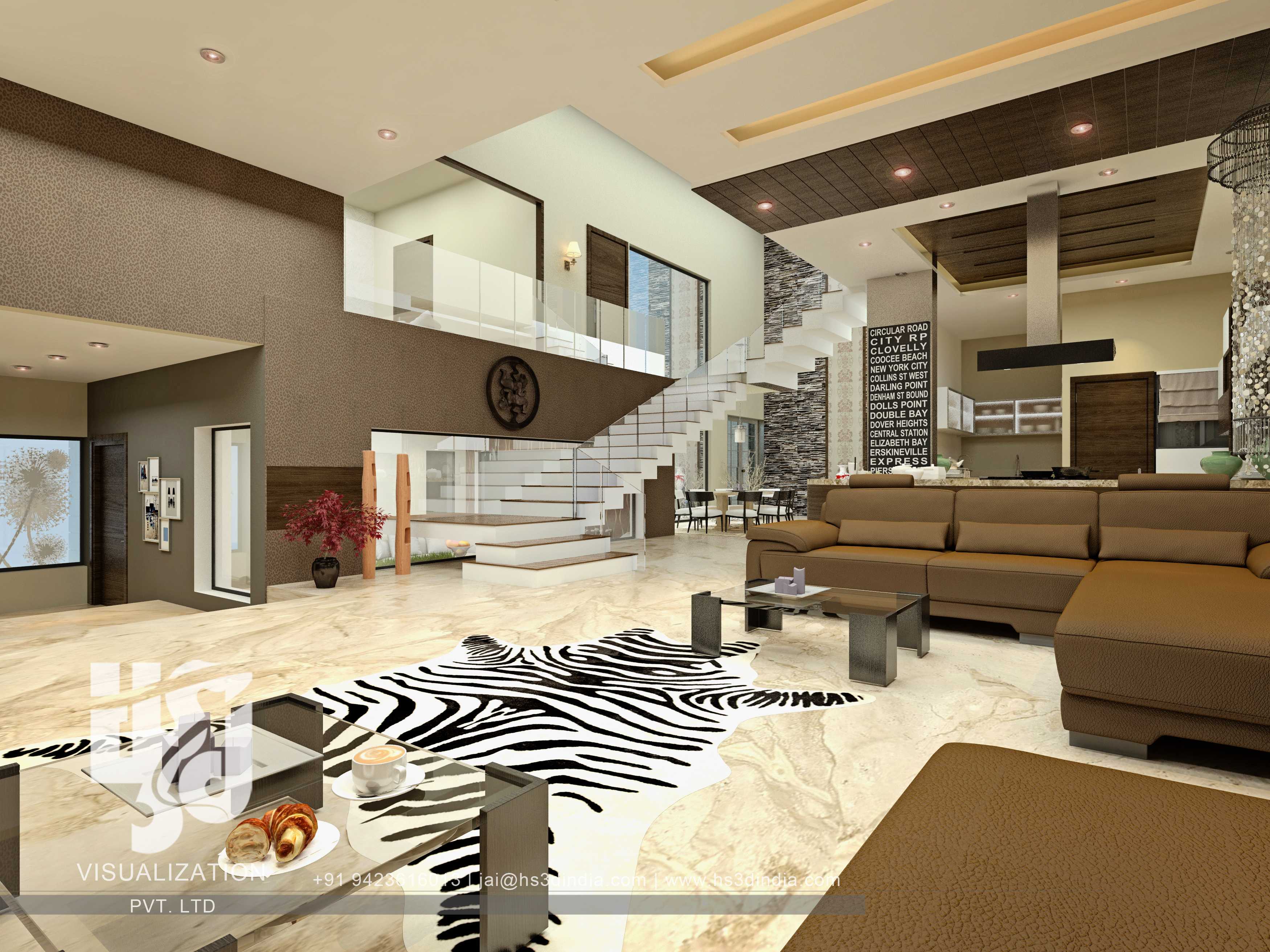 印度 HS3D 打造惊艳住宅室内渲染-33