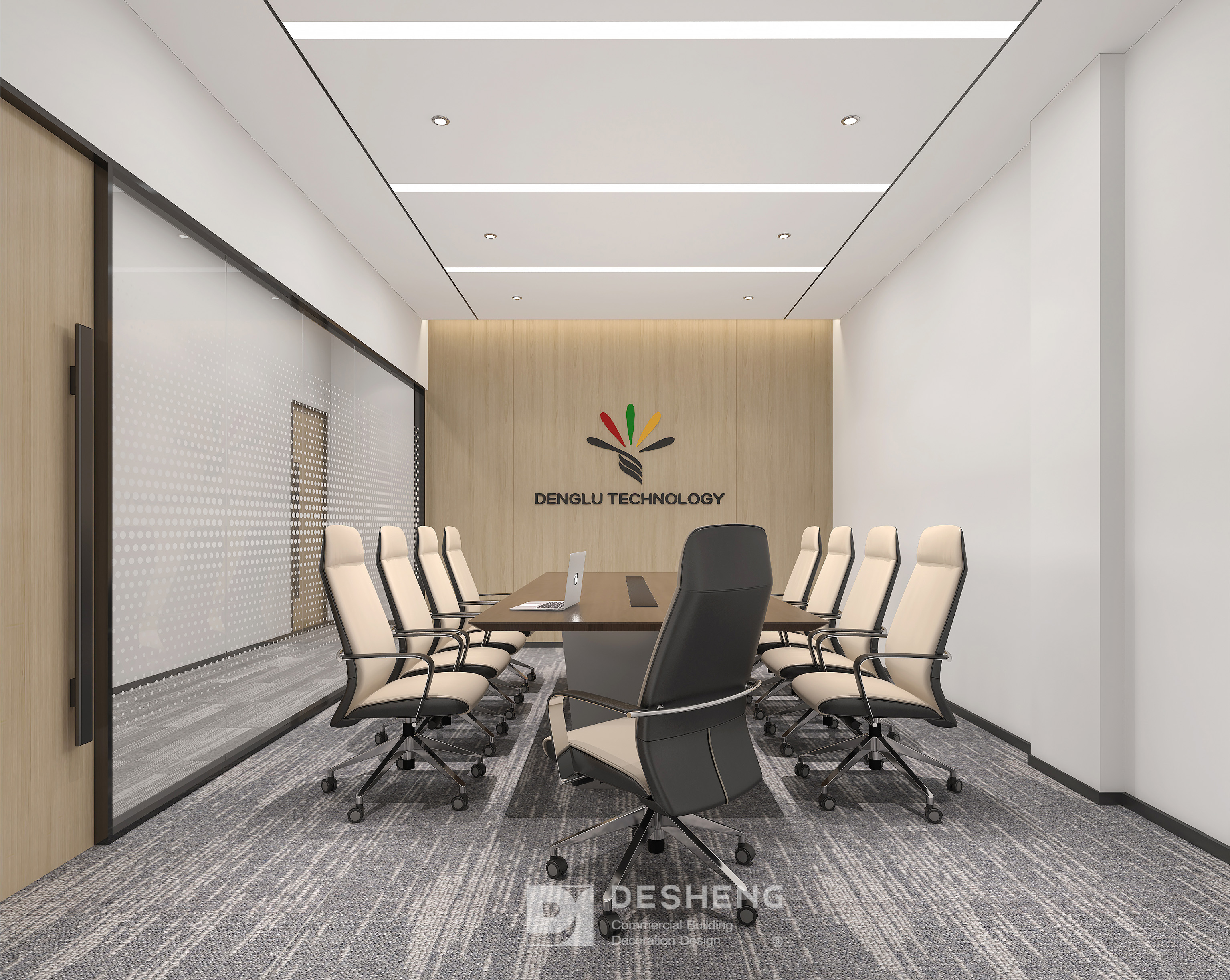 #装修设计 #办公室设计 #设计案例分享 #空间美学 -4