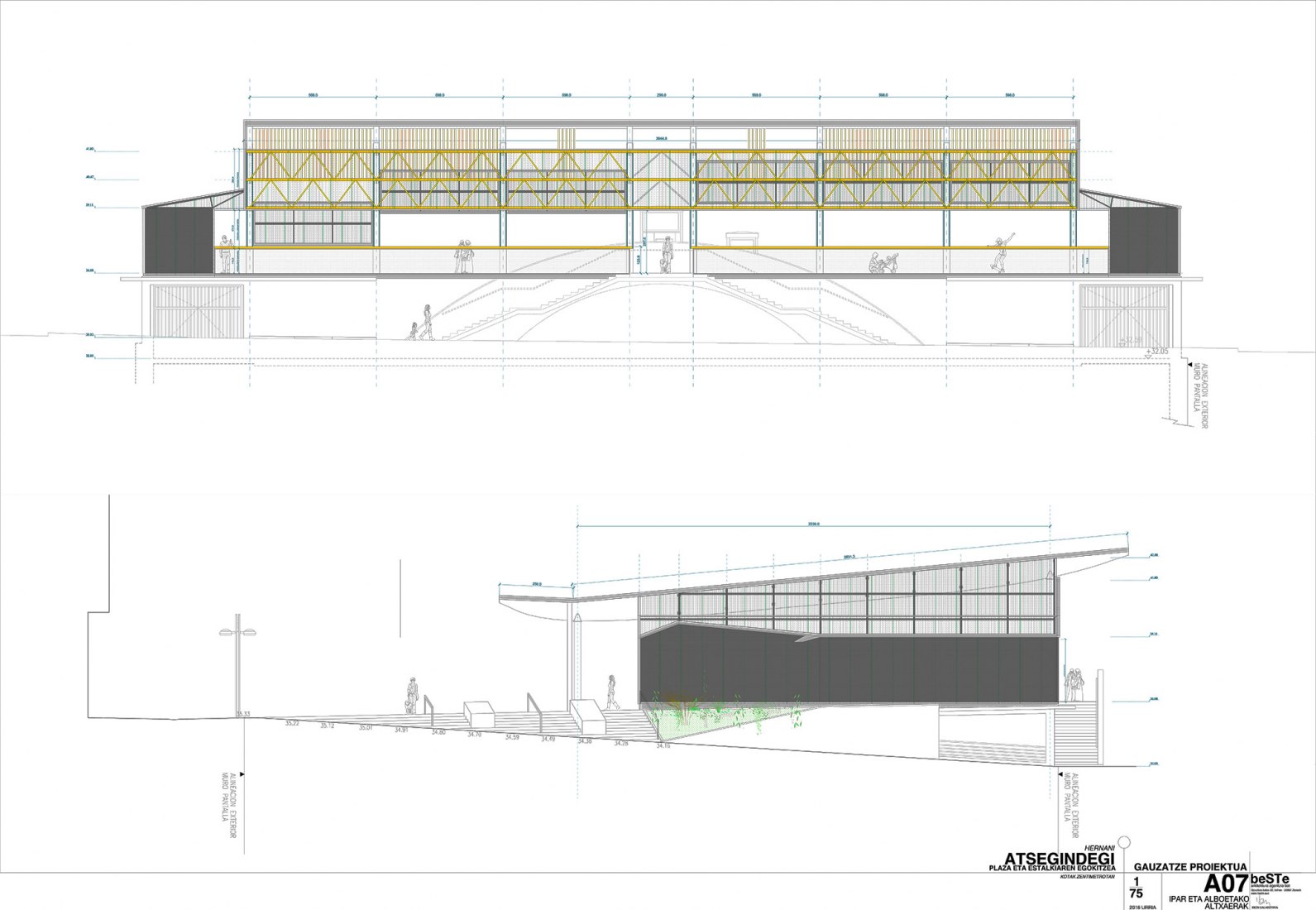 Hernani的Atsegindegi广场顶棚改造项目丨西班牙丨beSTe arkitektura-28