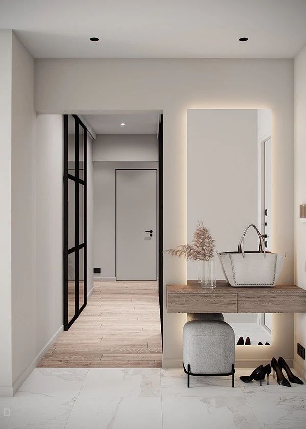 现代简约玄关设计-64