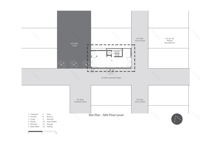 双家庭住宅的通透设计-51