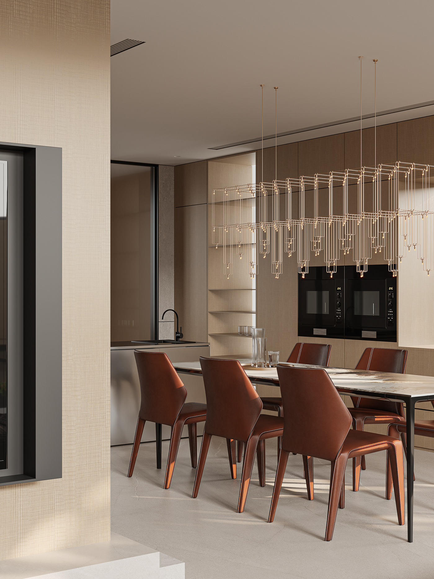 梦太初 中国杭州 叠墅 现代 轻奢概念-9