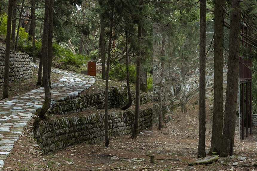 一座松树林中的公共纪念公园（Sensorium Park）丨印度丨Compartment S4-7