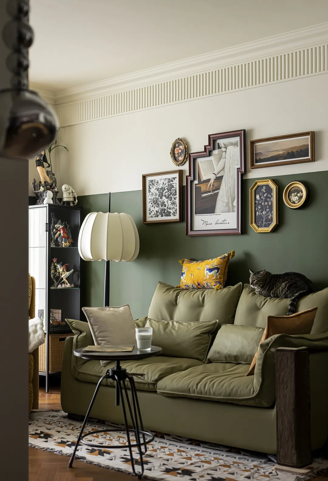 臻溪空间设计|中古加点色彩,形色兼备,丰盈有趣!丨中国上海-17