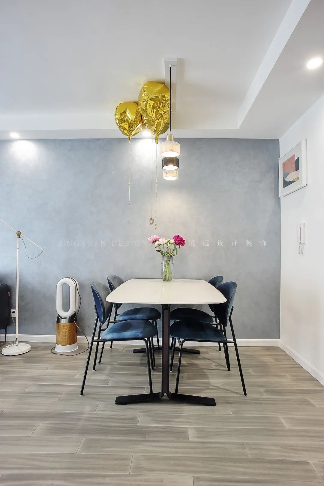 境远装饰 | 90 平现代黑白灰二居室，个性舒适空间-15