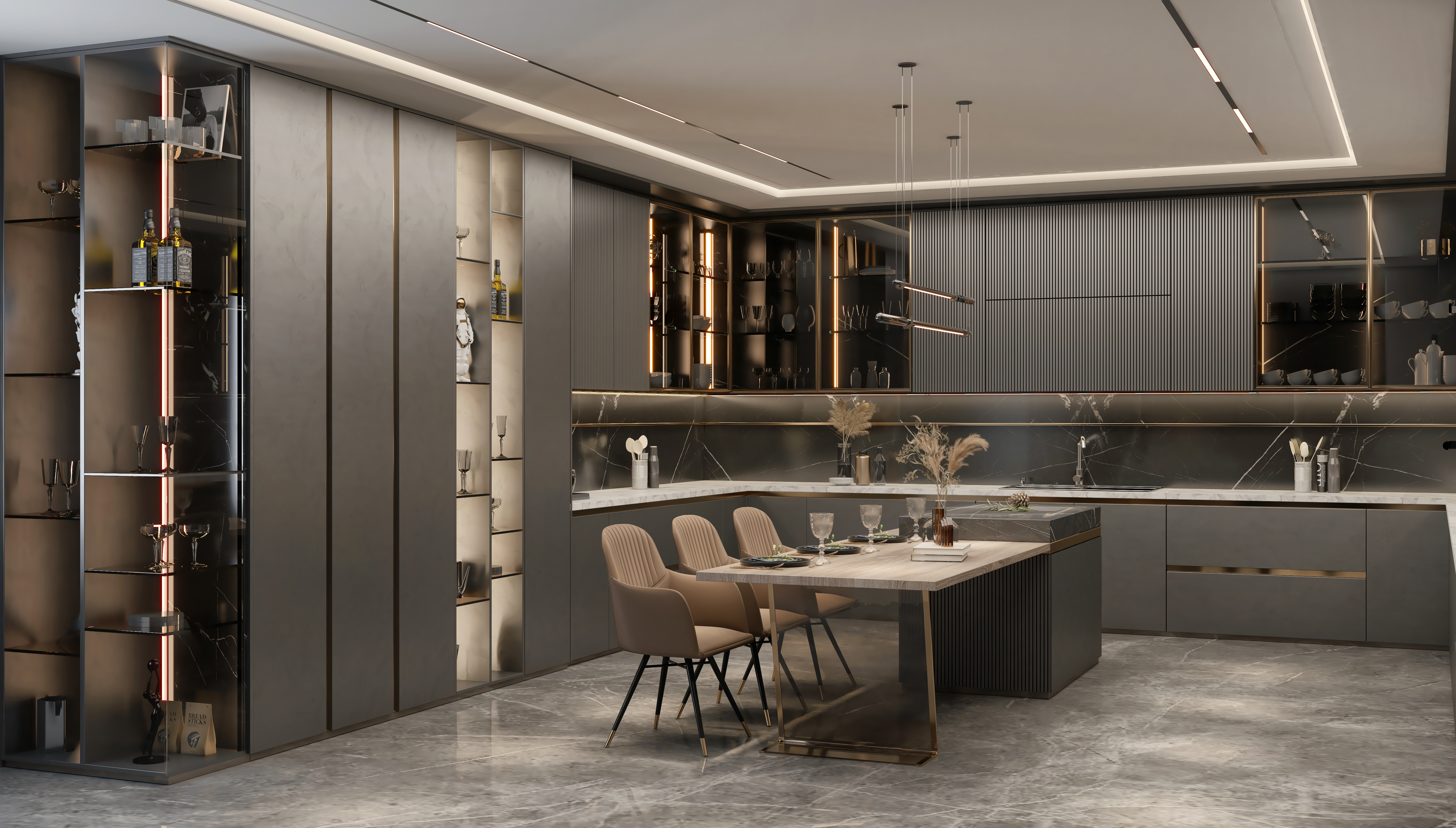 LUXURY BLACK KITCHEN-8