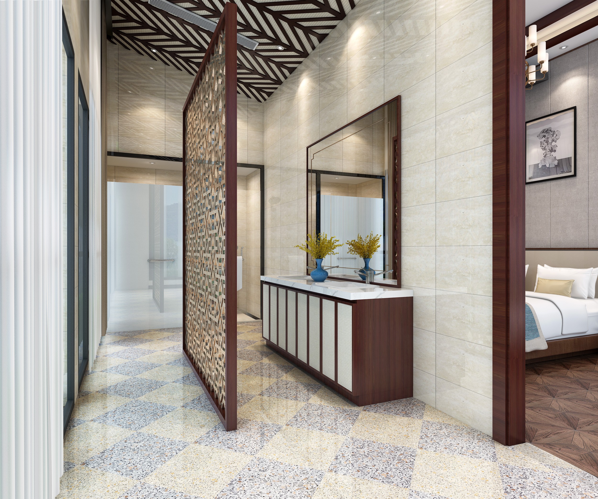 千岛湖都源山庄民宿设计丨中国杭州丨LD设计-57