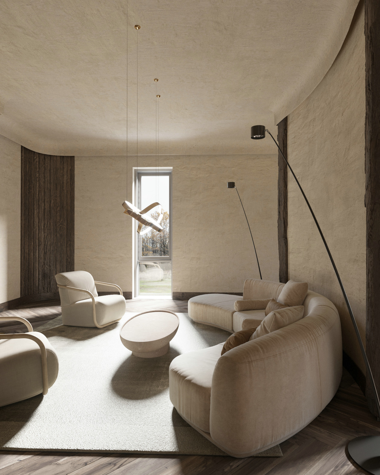 Maksim Mironov设计 暖色系诧寂风-2