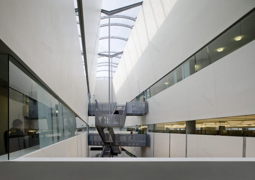 晶莹云朵中的协同办公空间—— Henkel 北美总部-12