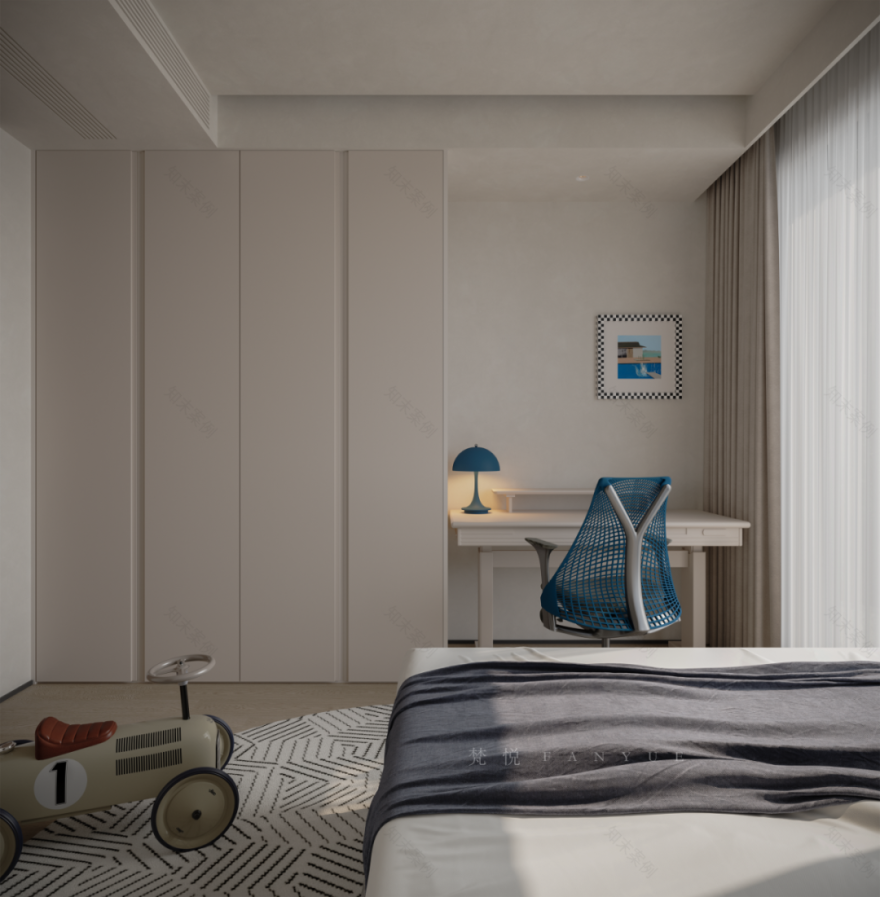 FANYUESTUDIO滨河沁月|时间变得柔软,空间变得自由-81