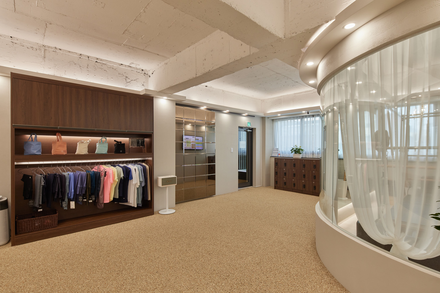 60 平高级氛围的瑜伽&普拉提空间设计-14