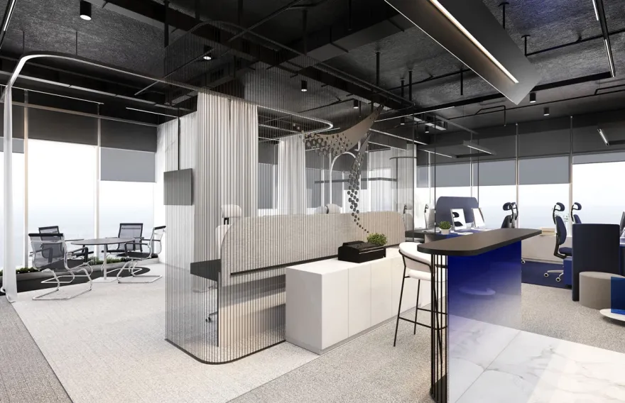 Amaar Real Estate - Modern Office Interior Design-5