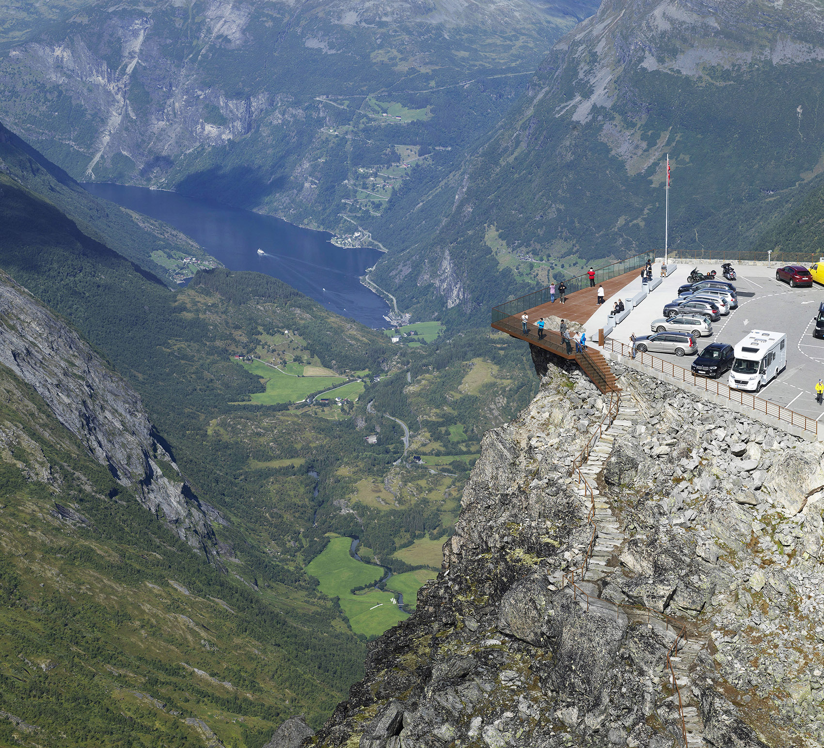 挪威Dalsnibba观景台设计 / Østengen & Bergo Landscape Architects-4