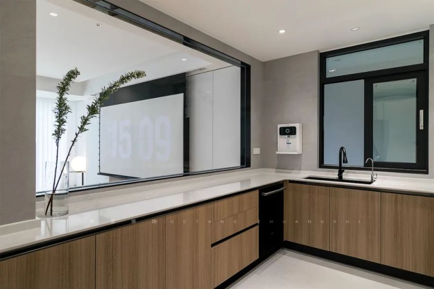 中央郡现代诗意居所丨毛阿敏-38