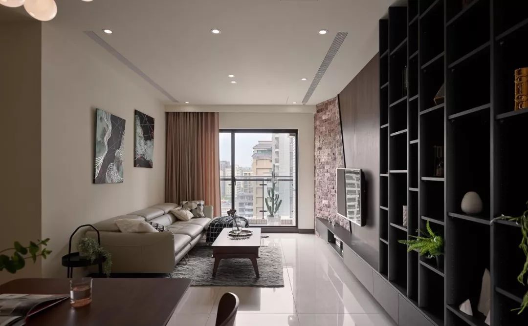 简约质感居家,线条律动打造舒适空间-10