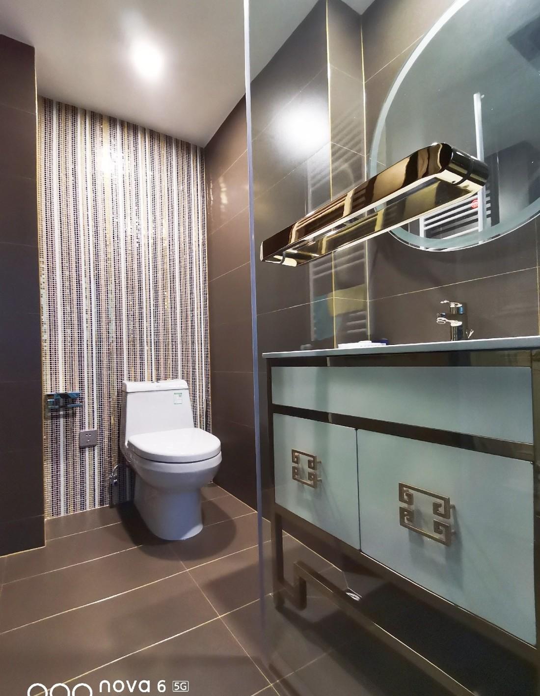 美式轻奢“镜中水月”——融合中西元素的现代家居设计-23