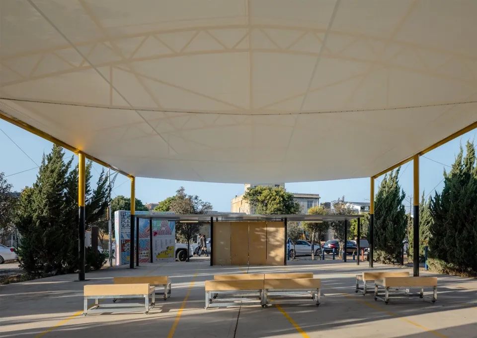 几样工作室｜少即是足——2024滇池风土艺术季入口“大棚”-179