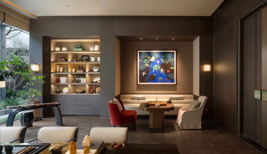 曲江金茂府丨中国西安丨软装SRD丨赛瑞迪普,室内水平线,艺术品他物-57