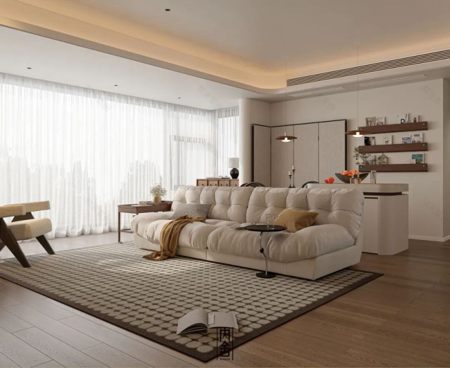 内舍全案丨云启之江139㎡-21