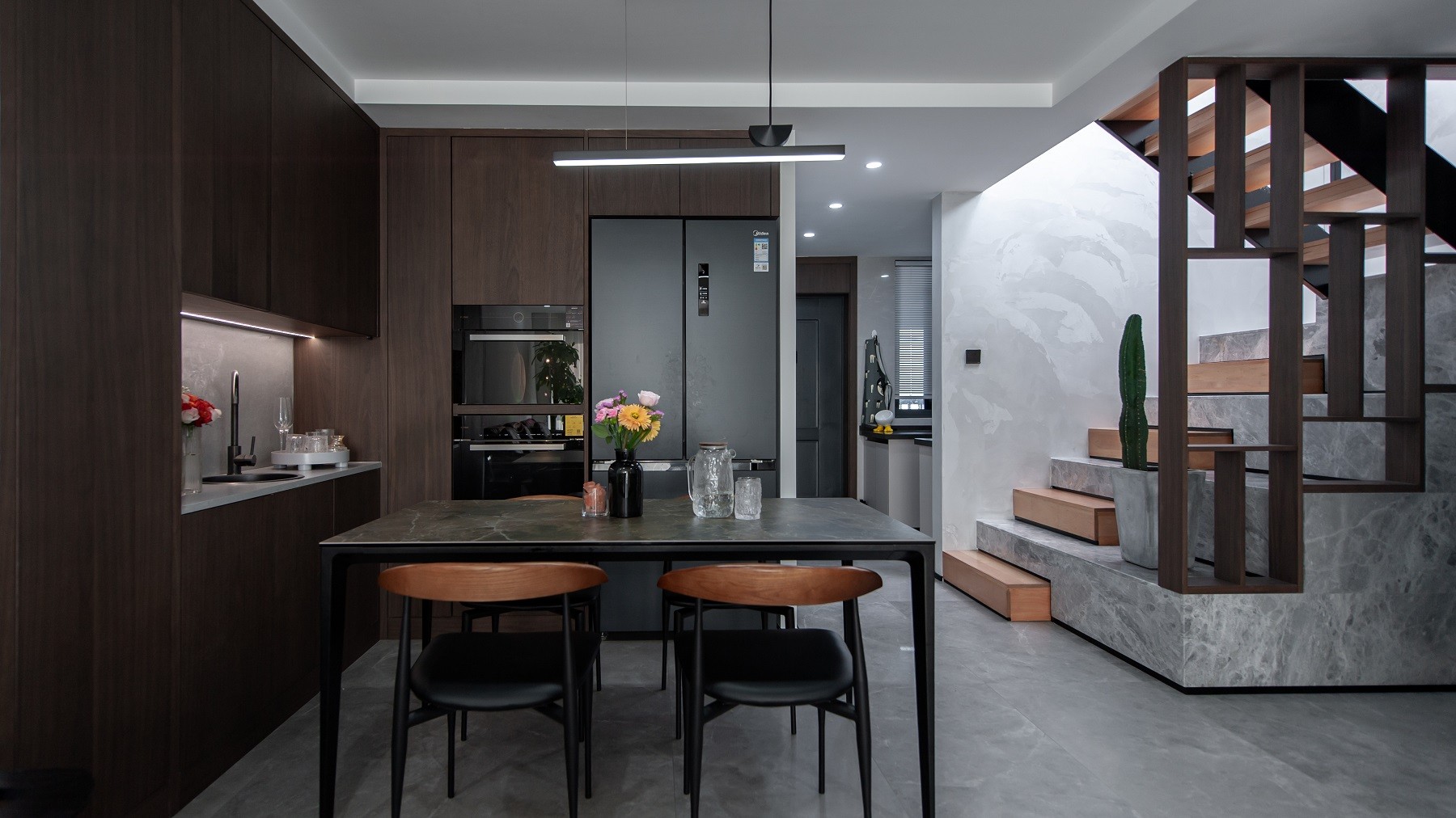 爱情阶梯丨中国金华丨涵舍空间设计-15