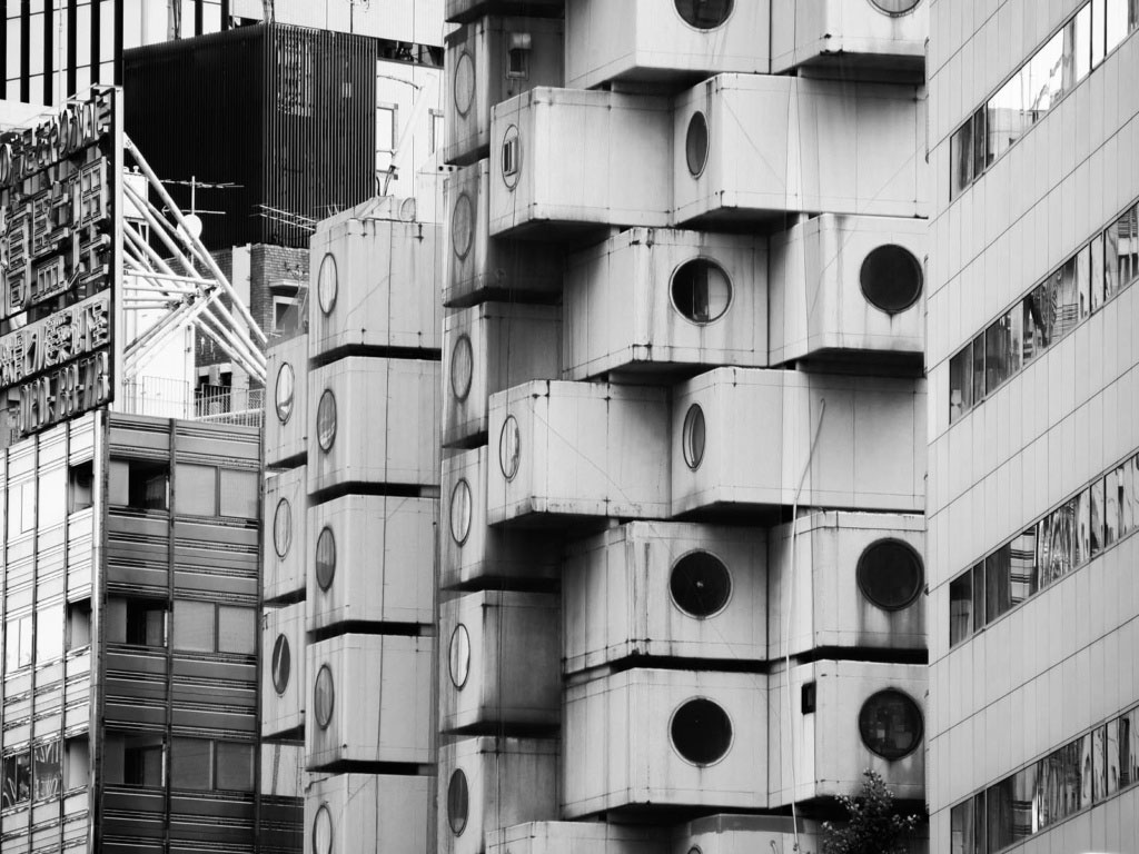 Nakagin Capsule Tower（中银胶囊塔）丨日本东京丨Kisho Kurokawa（黑川纪章）-16
