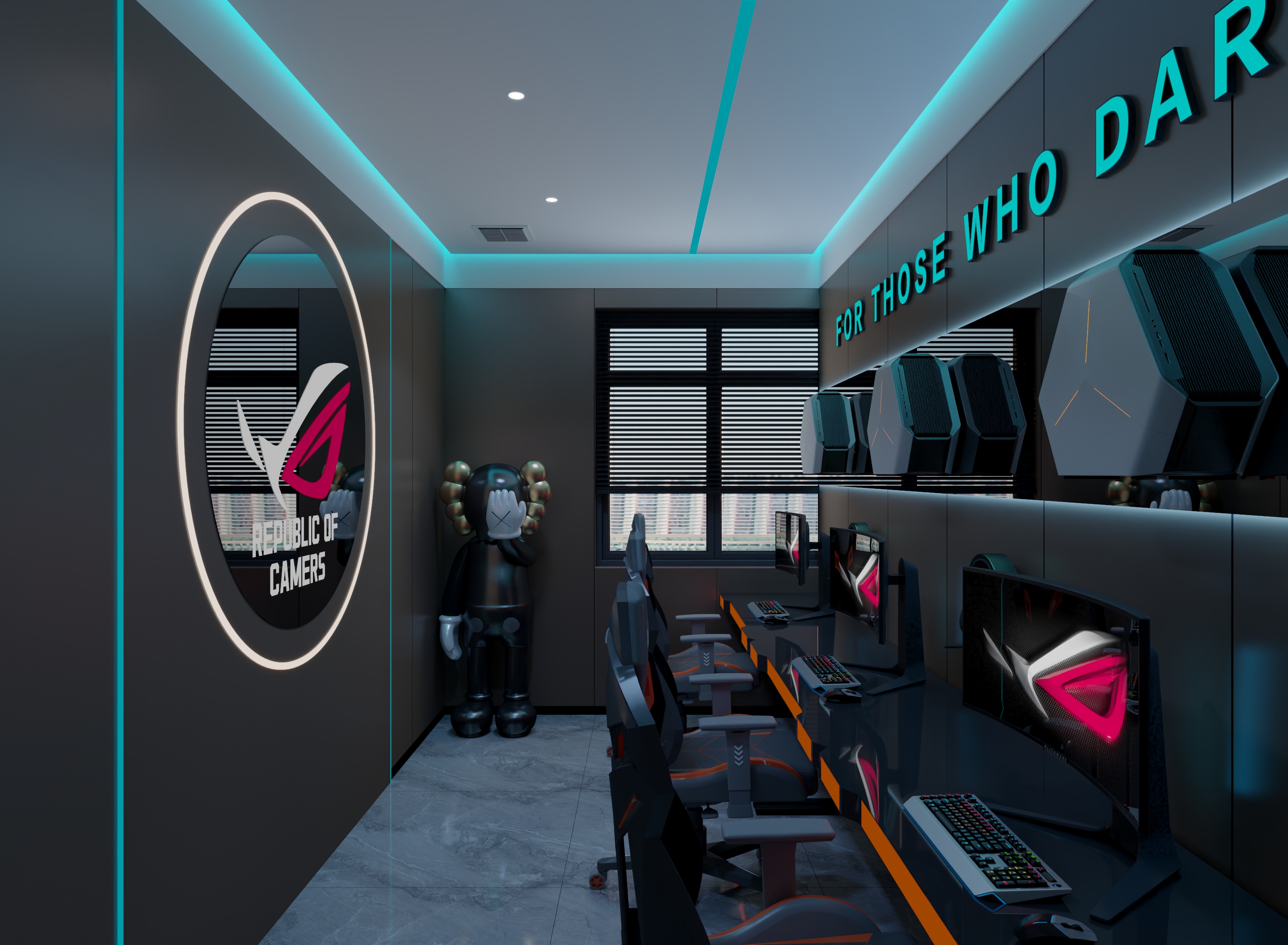 电竞网咖 | 空间设计-9