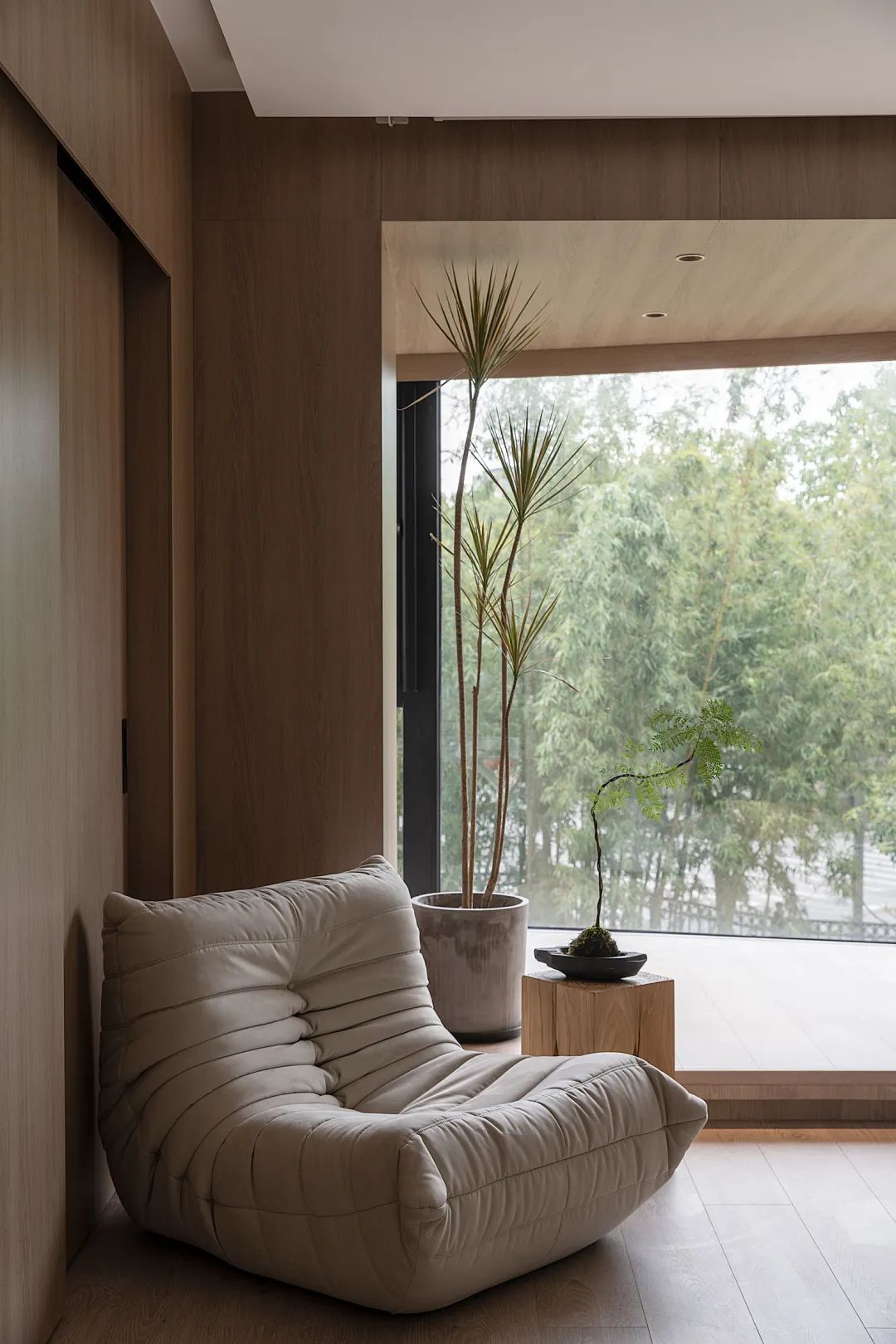 130㎡原木极简风，打造萌娃在家的互动亲子宅 | 云漫设计-42