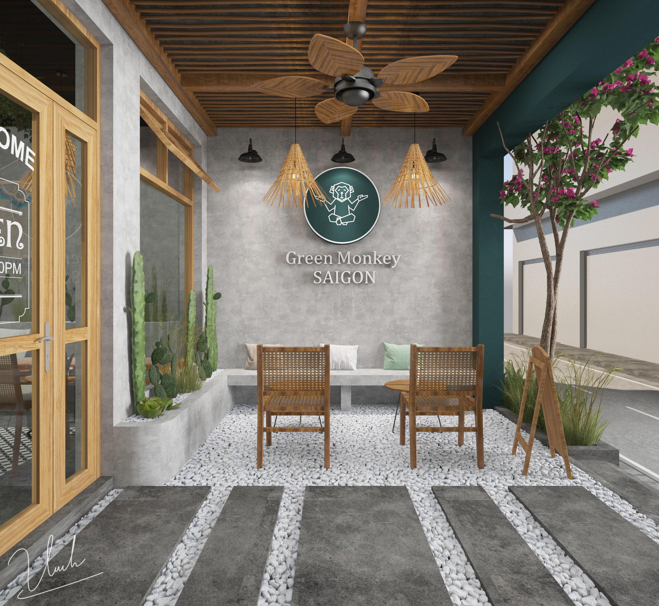 Interior - Coffee Shop Design - HCM C-5