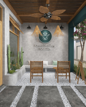 Interior - Coffee Shop Design - HCM C