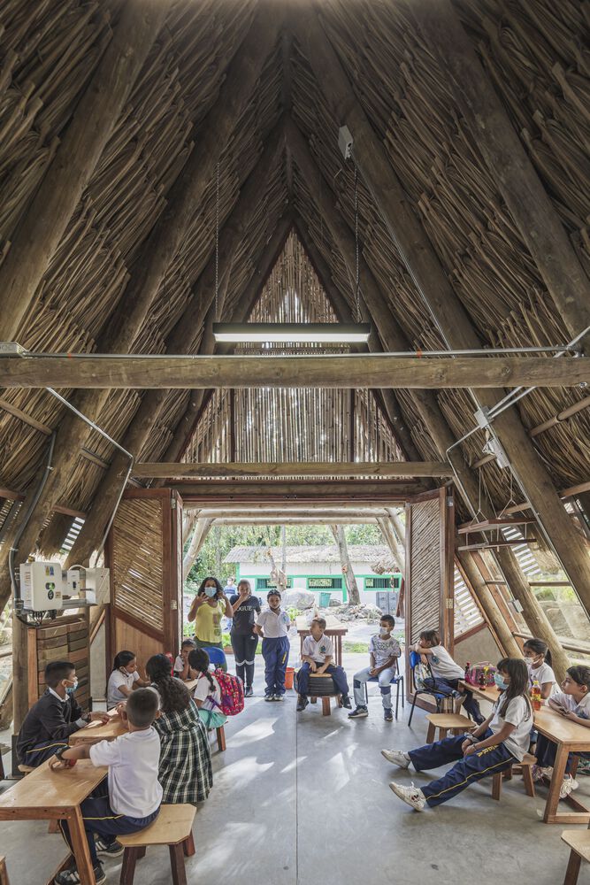 哥伦比亚环保教室丨Plan:b arquitectos-28